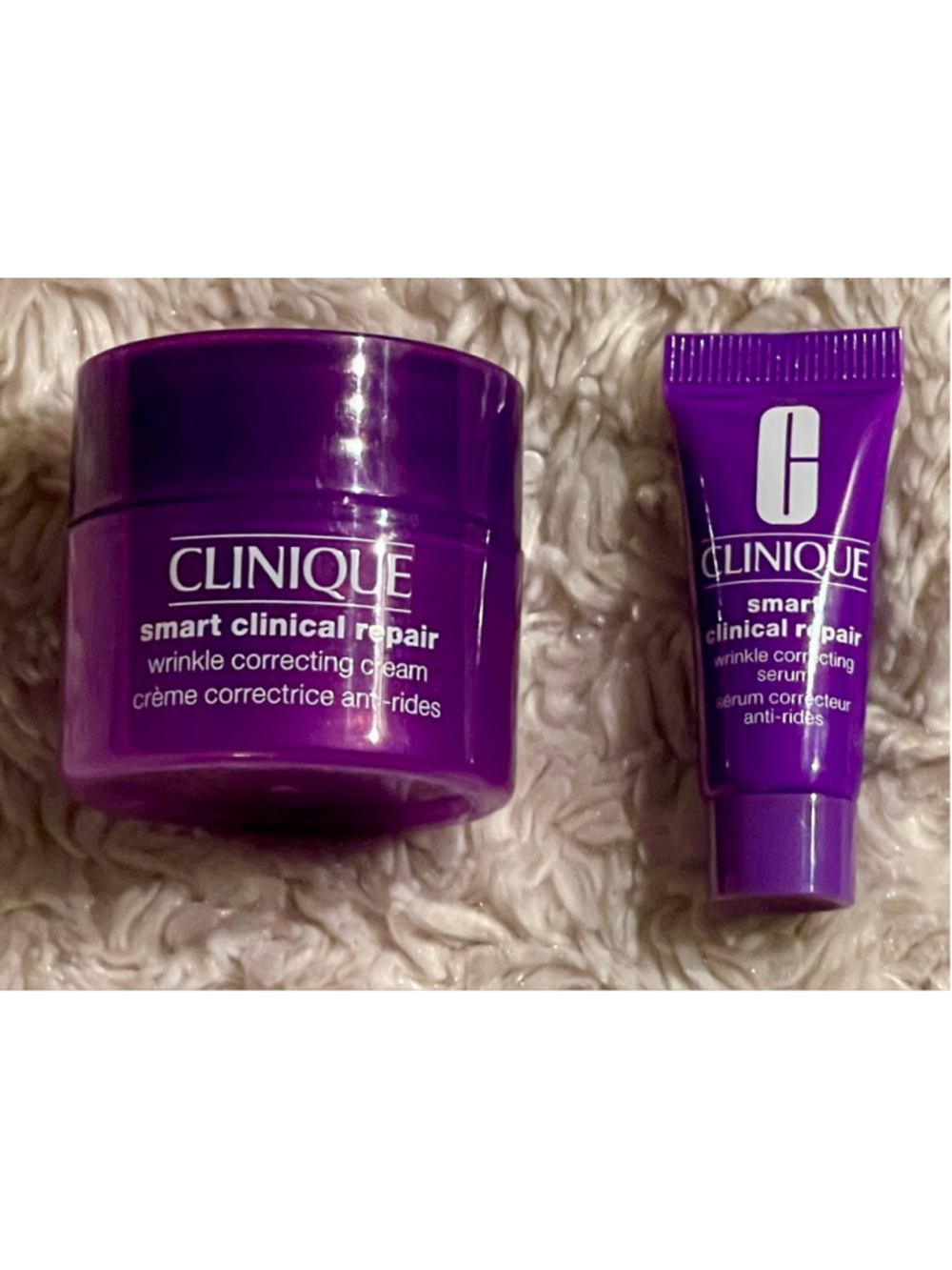 Clinique Smart Clinical Repair Wrinkle Correcting Cream & Serum, NWOT